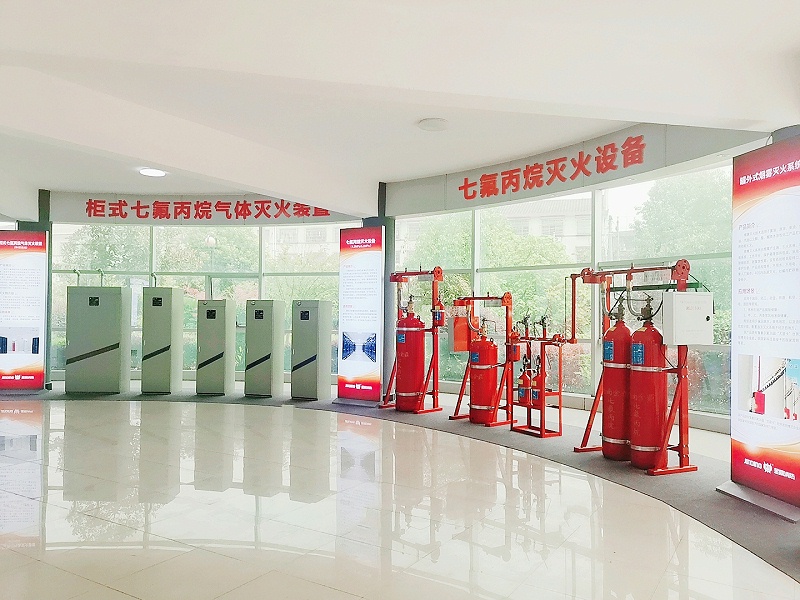 多种型号的七氟丙烷灭火系统