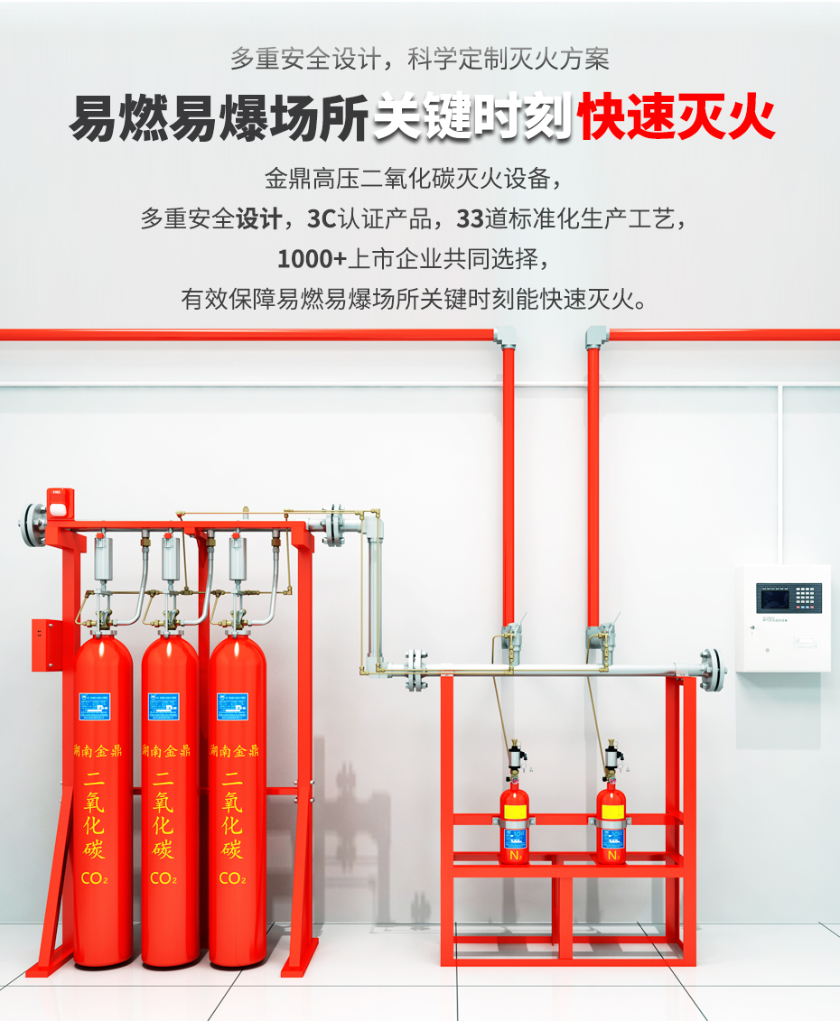 高压二氧化碳灭火装置